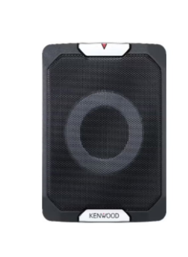 كينوود مكبر صوت سيارة مستطيل الشكل مثبت أسفل المقعد بقوة 700 واط من طراز KSC-PSW88 مقاس 8 بوصات (700 واط) - Image 1